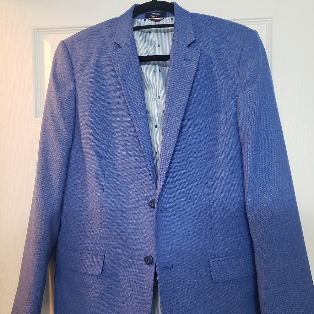 LIKE NEW big Boys size 20 Blue blazer Tommy Hilfiger brand